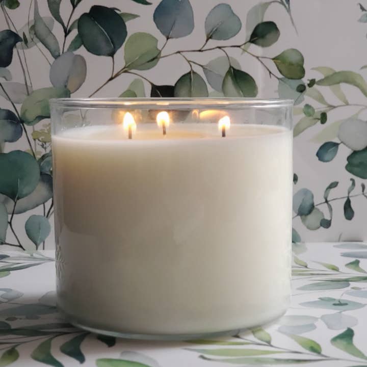 Peachyfrog - Wholesale Jar/Filled Candle - 3 Wick Luxury Candle | 100% Soy Wax3