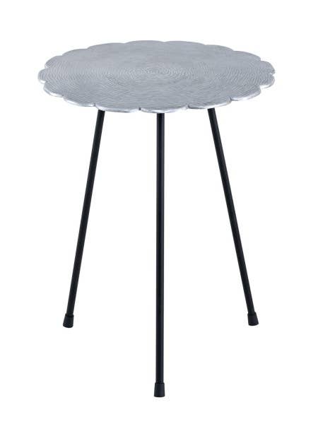 Voglrieder – Engroshandel Tebord – Sidebord metal dekorativt bord Hilton ø 35 x H 46 cm rund A16