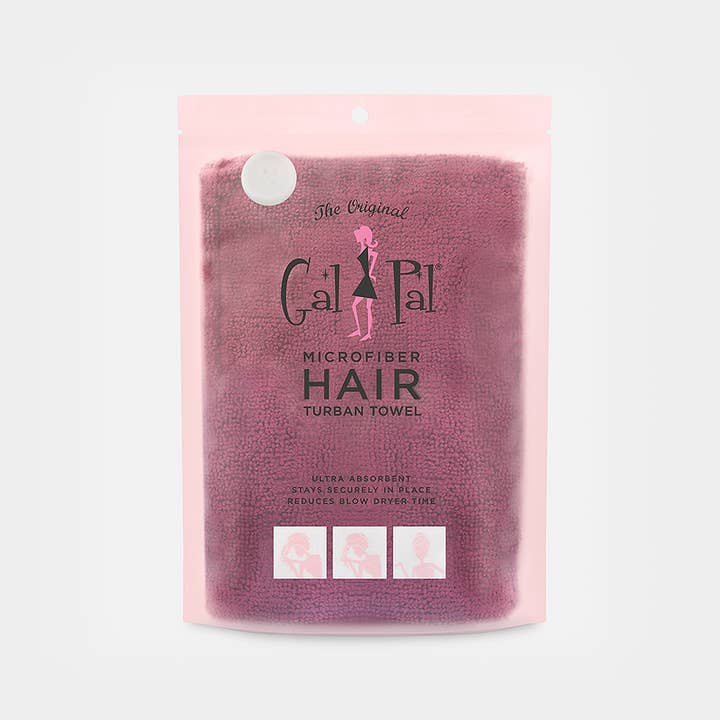 Bath Accessories Company - Wholesale Hair Towel/Wrap - Gal Pal Microfiber Hair Turban Towel4