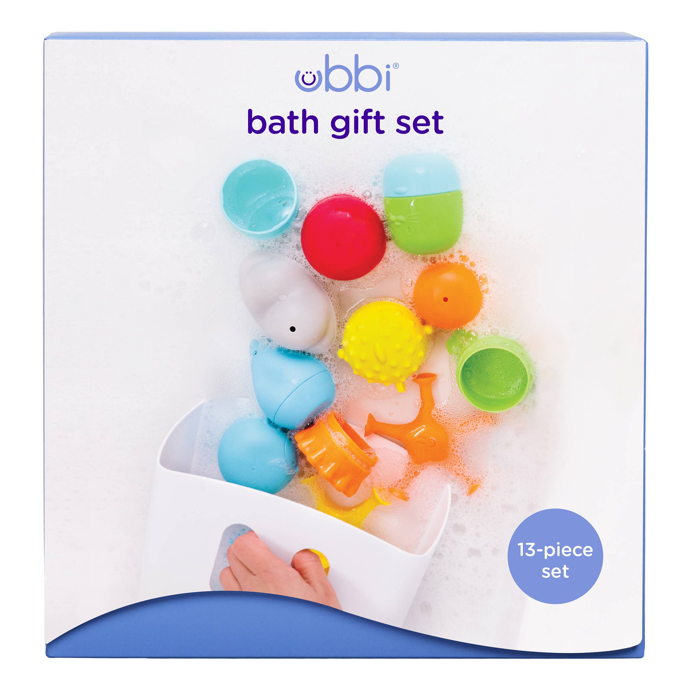 Ubbi - Wholesale Bath Toy - Baby - Bath Time Essential Gift Set, Includes Drying Bin & 11 Toys7