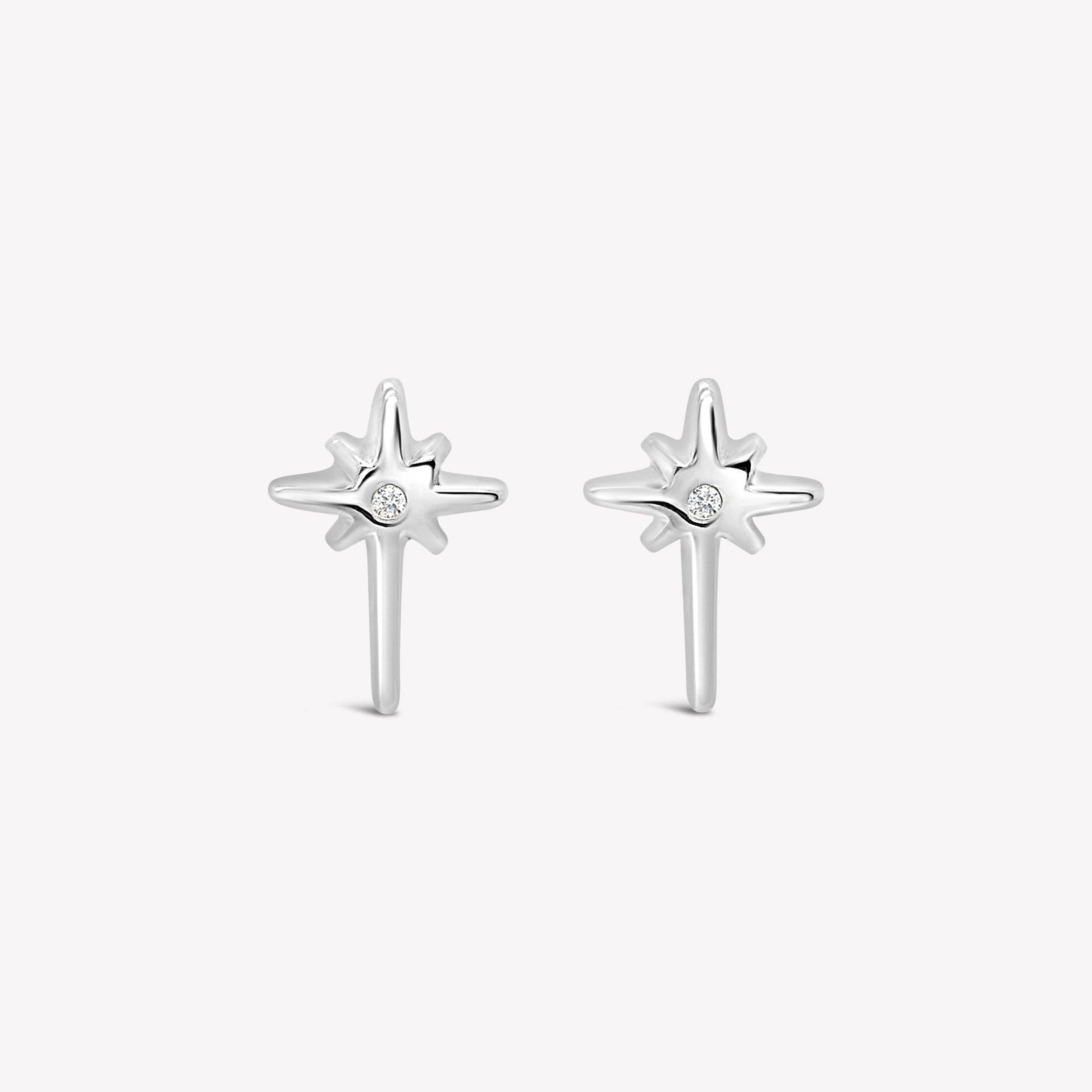 Rizen Jewelry - Wholesale Stud/Post Earrings - Adoring Star Stud Earring