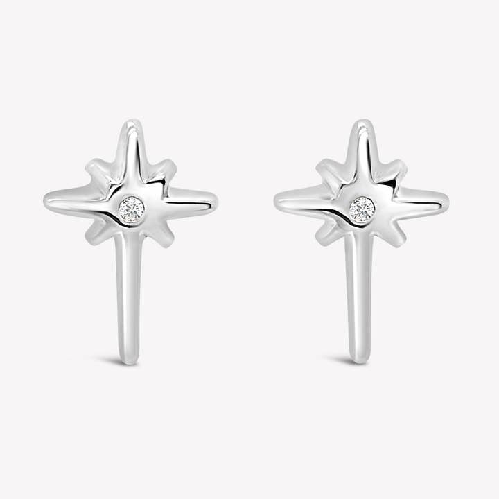 Rizen Jewelry - Wholesale Stud/Post Earrings - Adoring Star Stud Earring0