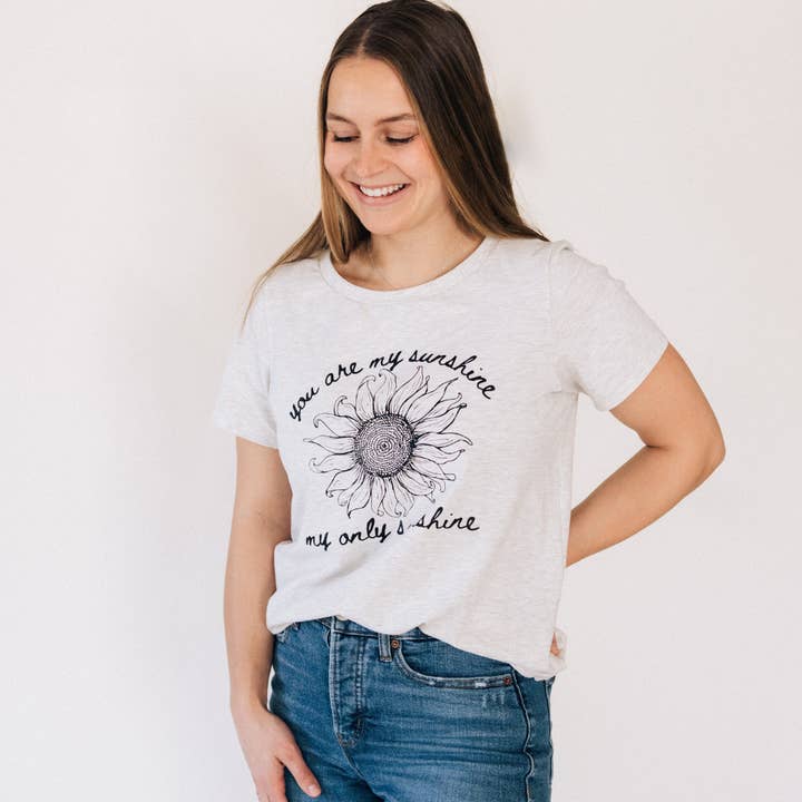 HAHA MAMA Clothing - Wholesale Screen Printed T-Shirt - Kids - You Are My Sunshine, My Only Sunshine T-Shirt - Child