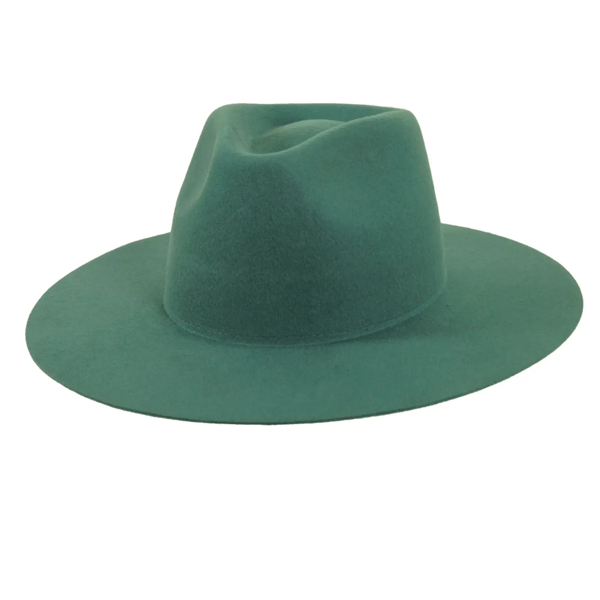 American Hat Makers - Wholesale Fedora - Uniseks - 100% wollen vilten hoed met platte rand - Stijl Rancher20
