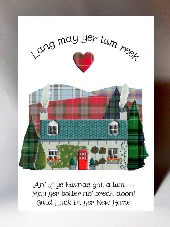 Nuova casa Lang May Yer Lum Reek Card WWNH10 per la vendita all'ingrosso da parte di Wee Wishes