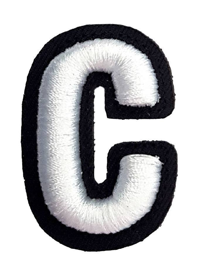 Tela 3D blanca con letra C para venta al por mayor de Missive Paris