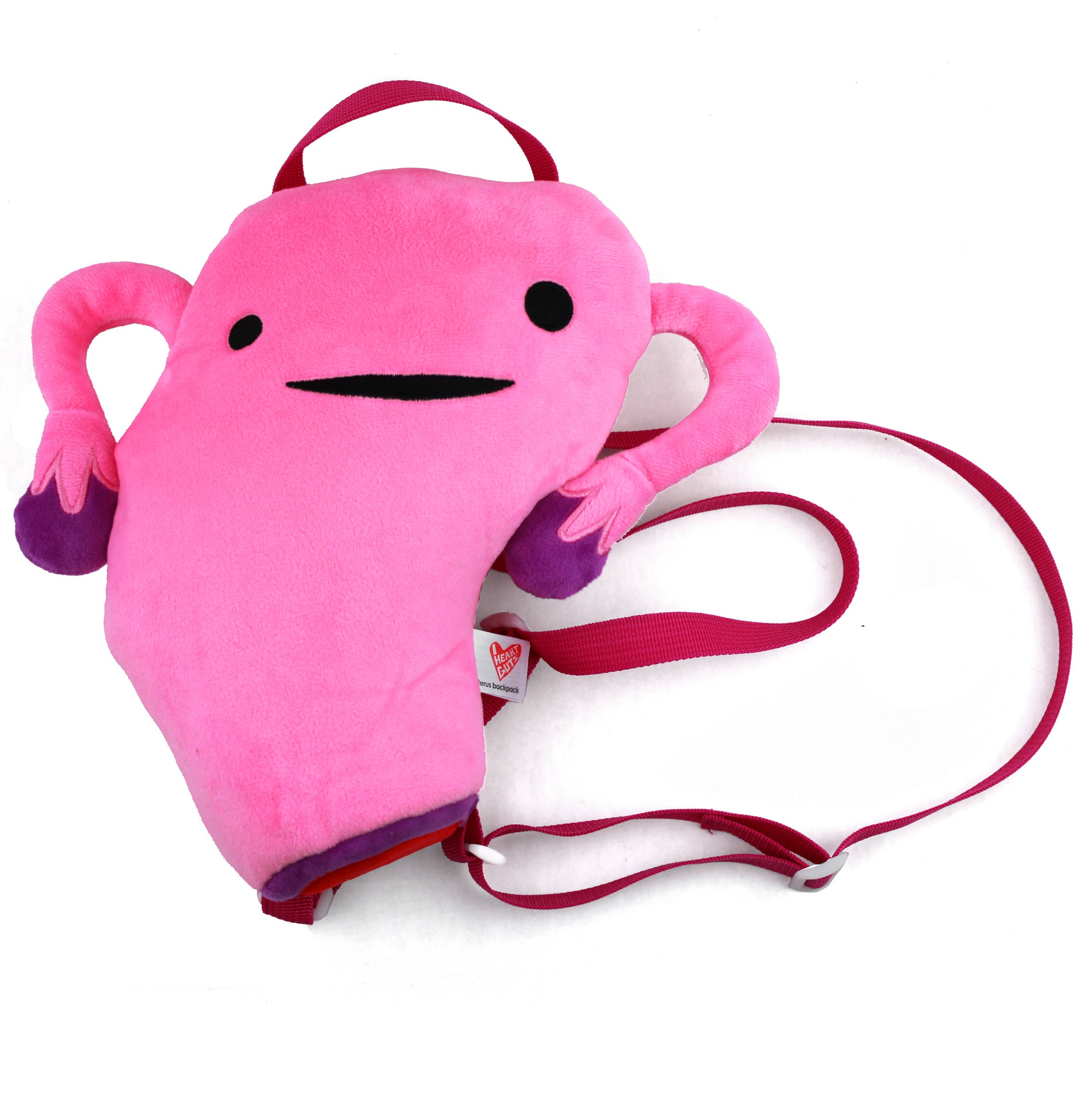 I Heart Guts | Organ Plushies Wholesale - Wholesale Backpack - Women's - Uterus Plushie Backpack7