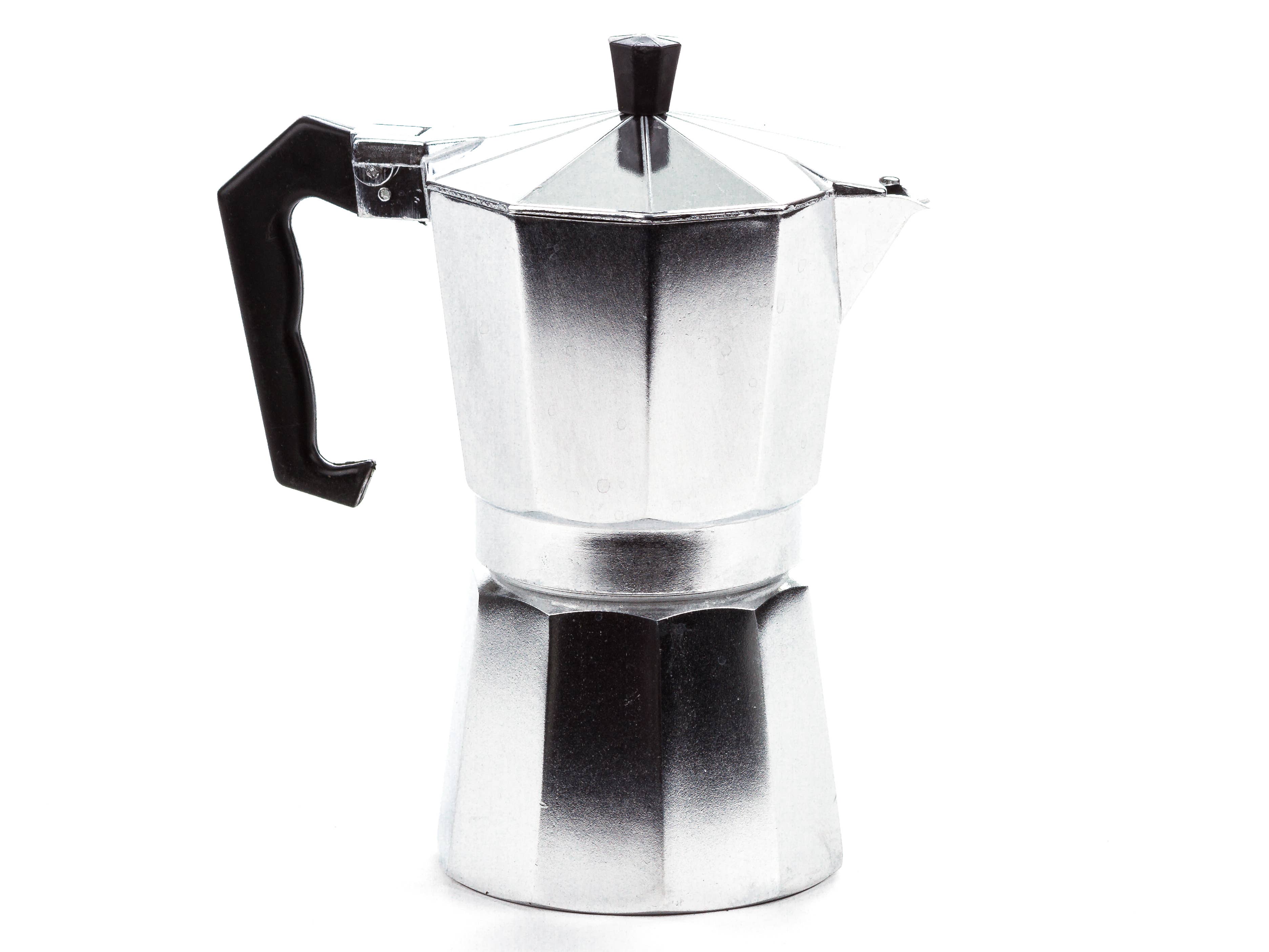 Lexi Home - Wholesale Espresso Maker - Brewmaster's Delight 6-Shot Aluminum Stovetop Espresso Maker0