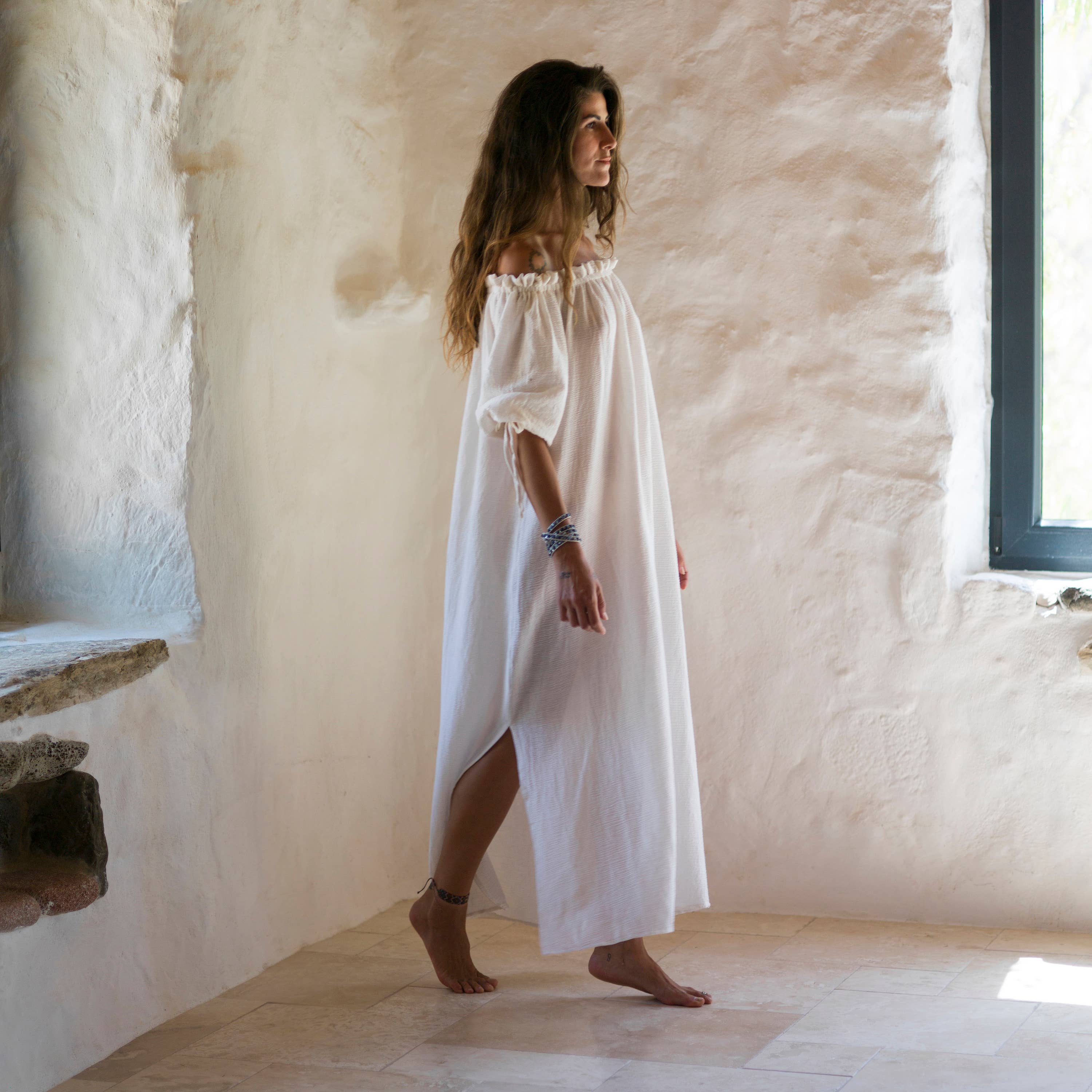 loom.ist - Wholesale Dress - Women's - Sile Off Shoulder Dress7