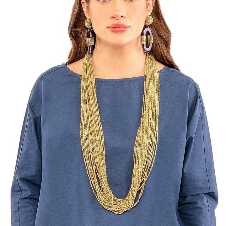 Gretchen Scott LLC - Wholesale Beaded/Pearl Necklace - Itzy Bitzy Necklace7