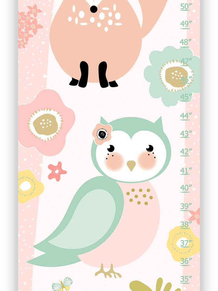 Gráfico de crecimiento personalizado de Sweet Forest para venta al por mayor de Finny and Zook