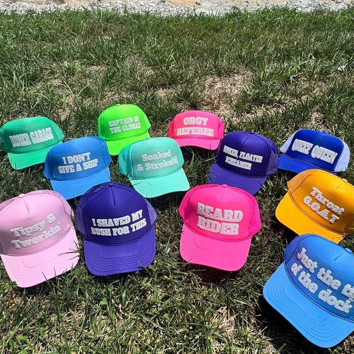 Patchwrx Customs Hat Bar - Wholesale Trucker Hat - Women's - Trucker Hat Party Packs1