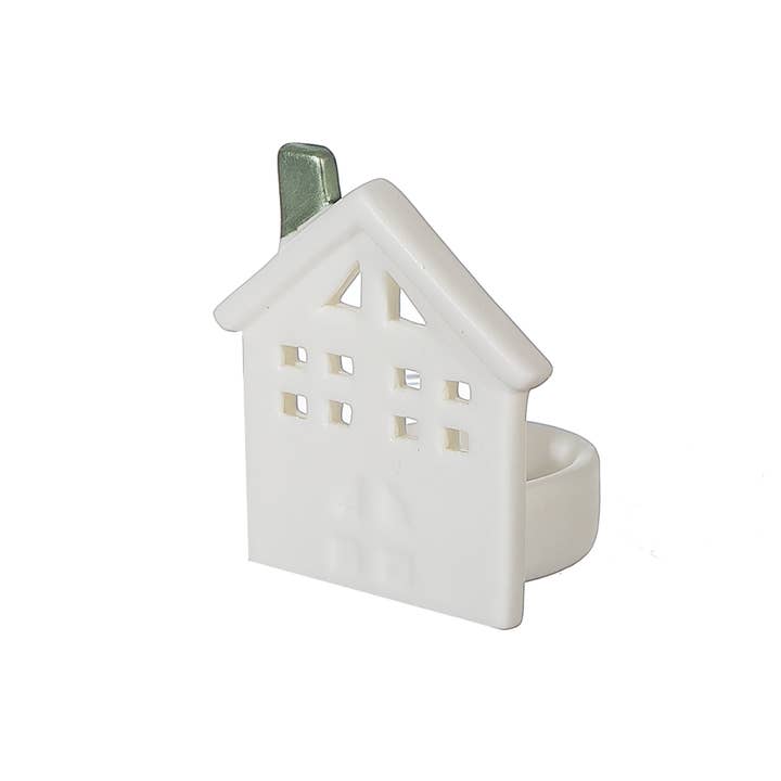 Portavelas de té Ceramic House para venta al por mayor de IH Casa Decor