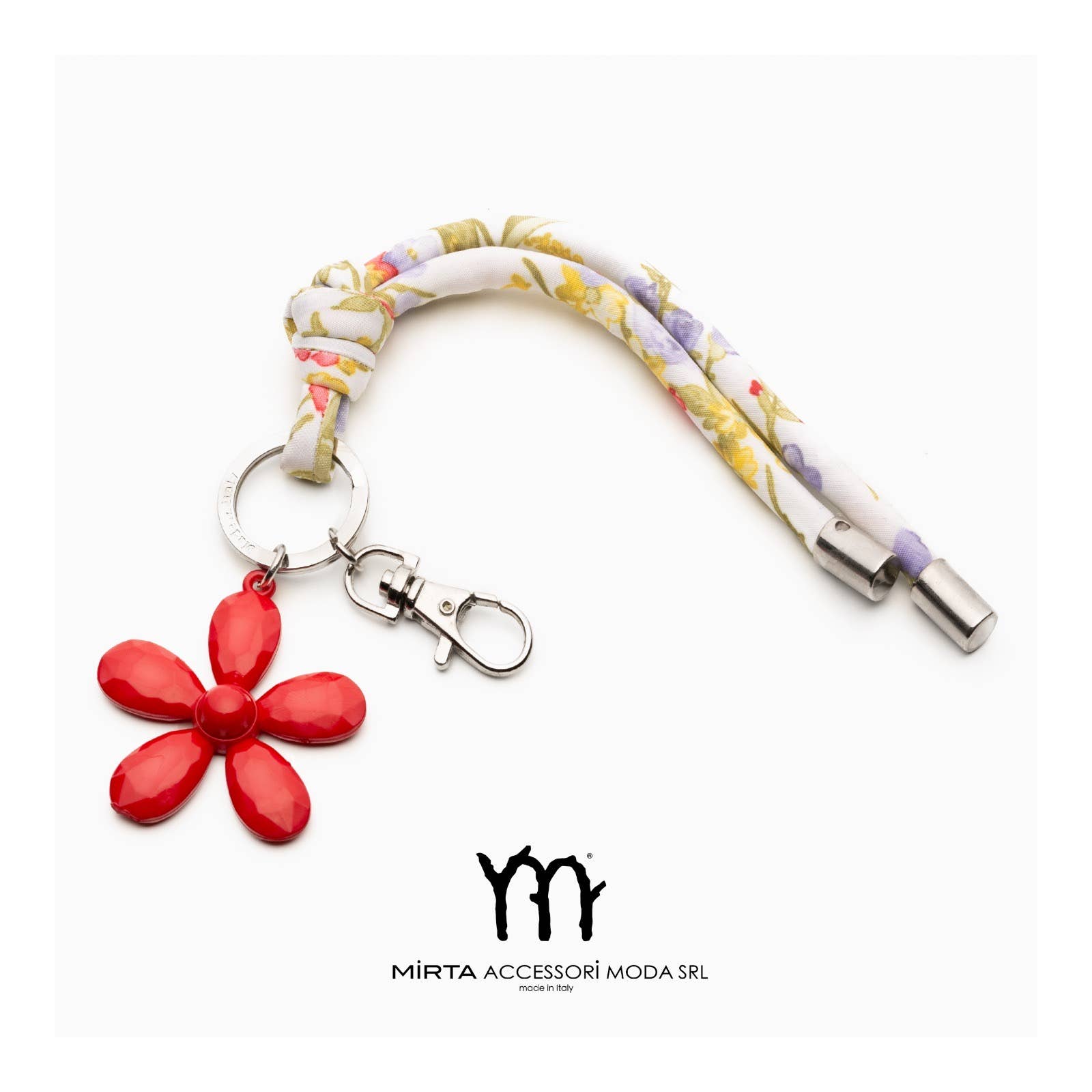 Mirta Accessori Moda - Wholesale Keychain - Women's - Fiorellino Charm – Made in Italy0