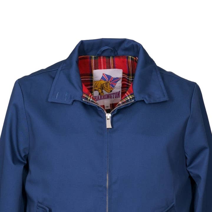 GASOLINA Chaqueta Harrington® reciclada para mujer en color petrol de venta al por mayor en Faire2