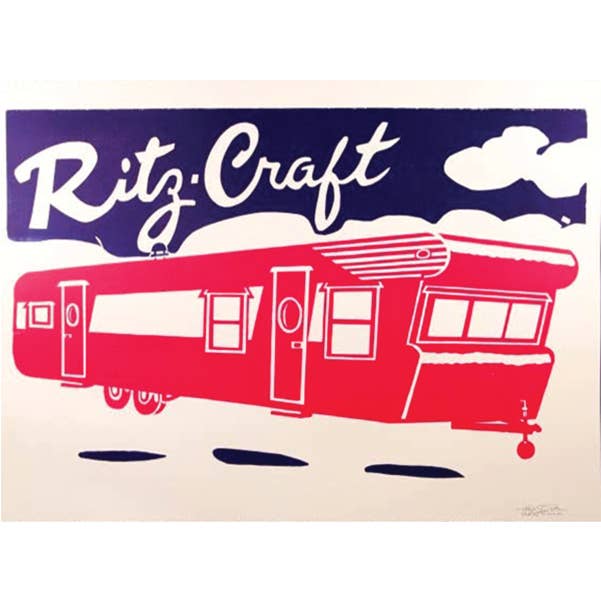 Ritz-craft Print for wholesale by Hatch Show Print