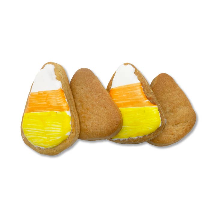 Biscuits Halloween Candy Corn pour la vente par PawsAbilities