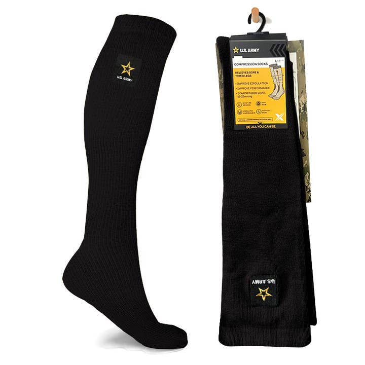Extreme Fit Wholesale - Wholesale Socks - Unisex - OFFICIAL US ARMY LICENSED KNEE HIGH COMPRESSION SOCKS5