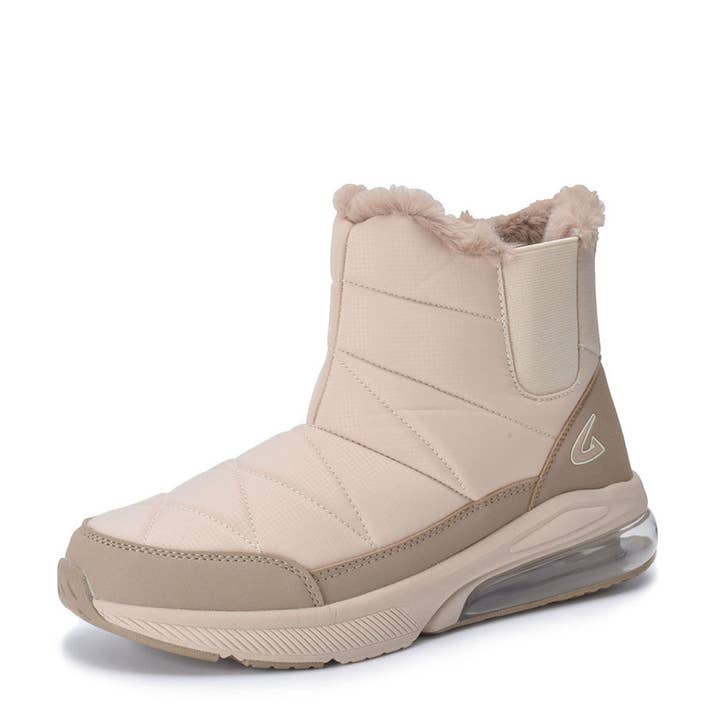 GEERS 26062 Bottines de neige Chelsea à enfiler pour femmes avec intérieur en fourrure - Pack de 12 paires - 20,95/Paire pour la vente par Mars Sky Shoes Wholesale