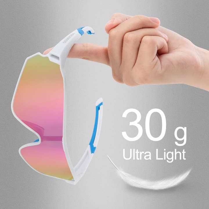 SPARE-SPECS, LLC - Wholesale Sunglasses - Unisex - ROCKBROS Polarized Full Lens Sunglasses Cycling Bicycle Glasses Outdoor Sports Eyewear UV40032