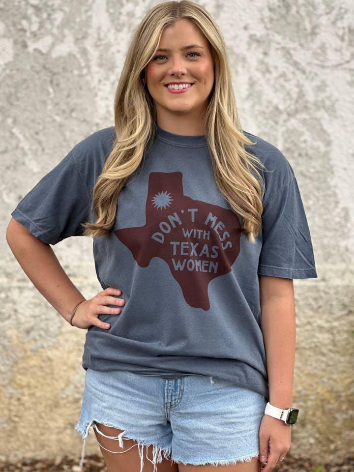 T-shirt da donna 2695 Texas per la vendita all'ingrosso da parte di J.Forks Designs