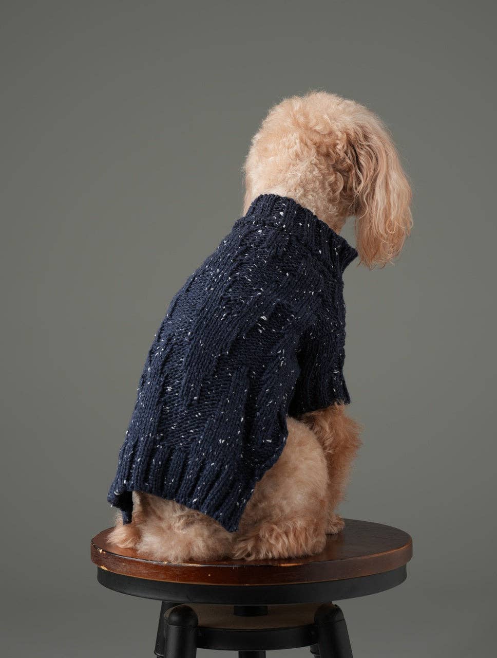PEHOM - Wholesale Pet Sweater - Dog - GLACIER PET SWEATER - NAVY1