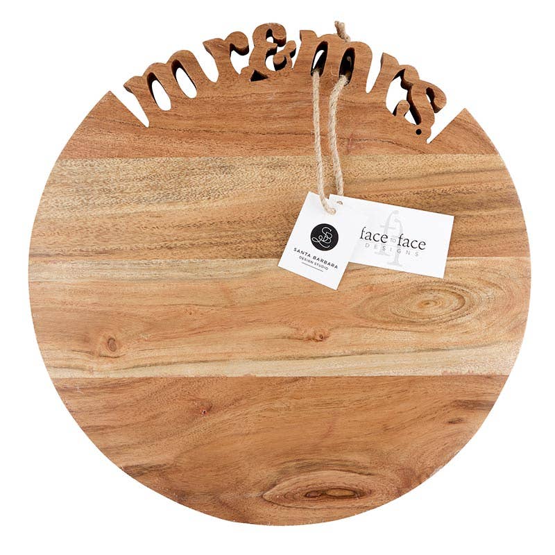 Santa Barbara Design Studio by Creative Brands - Wholesale Cutting Board - Face to Face Cutting Board - Mr & Mrs2