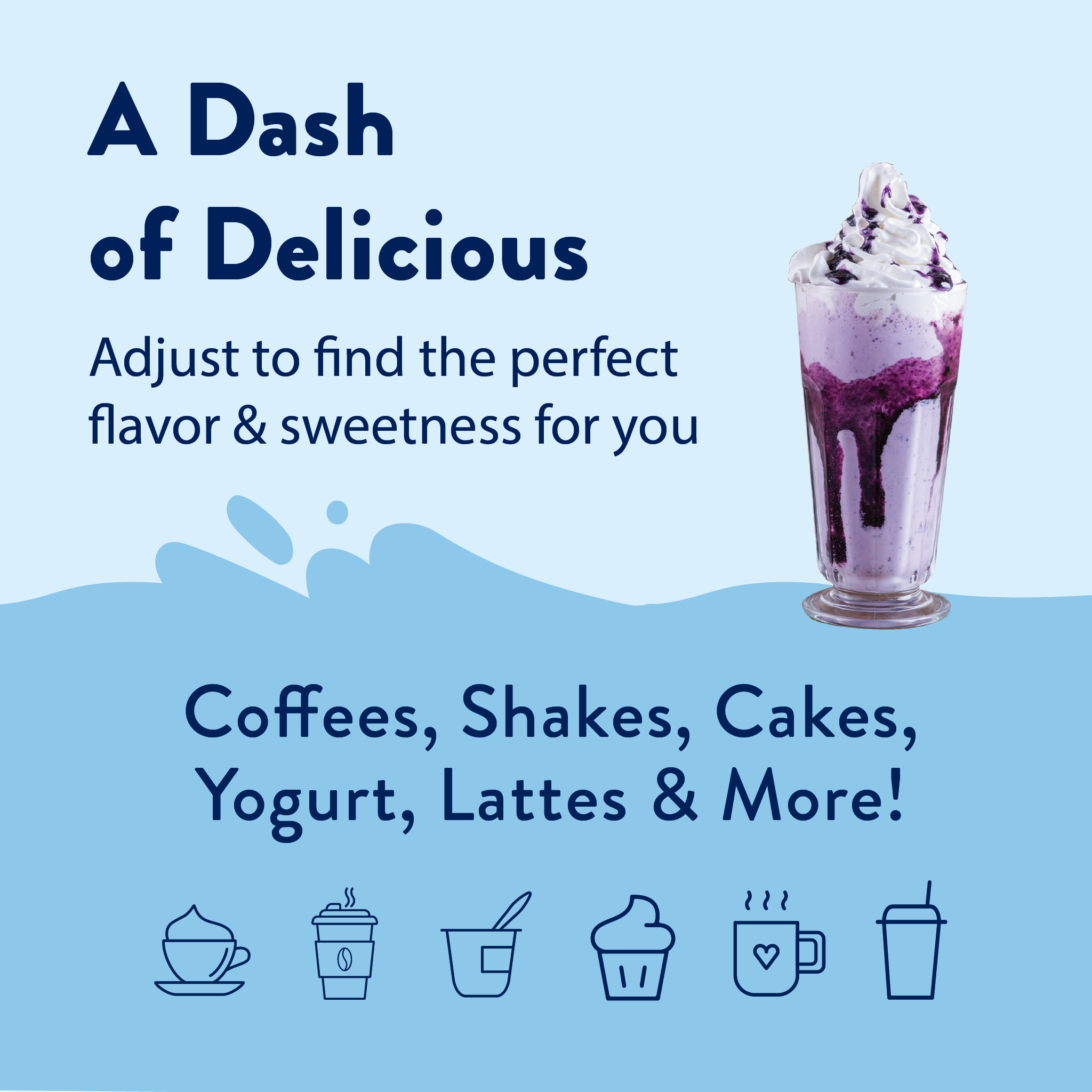 Jordan's Skinny Mixes - Wholesale Cocktail Mix/Syrup - Sugar Free Blueberry Cobbler Syrup3