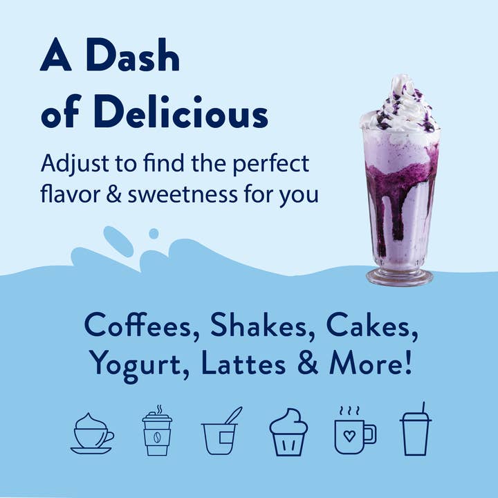 Jordan's Skinny Mixes - Wholesale Cocktail Mix/Syrup - Sugar Free Blueberry Cobbler Syrup3