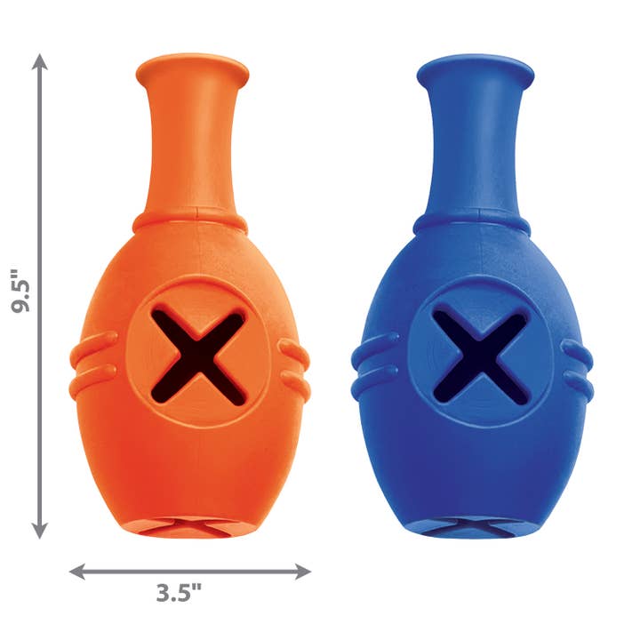 Pet Palette Distribution - Wholesale Pet Toy - Dog - KONG® Genius™ Leo Enrichment Dog Toy Assorted Large