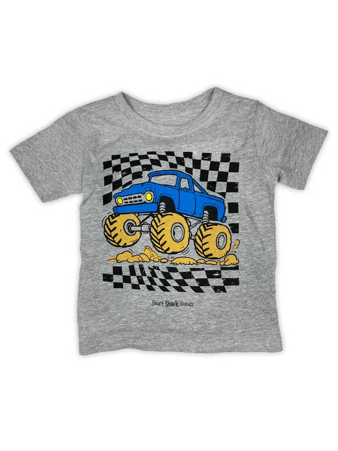 Kids Graphic Tee - "Monster Truck" for wholesale by Short Stack Goods