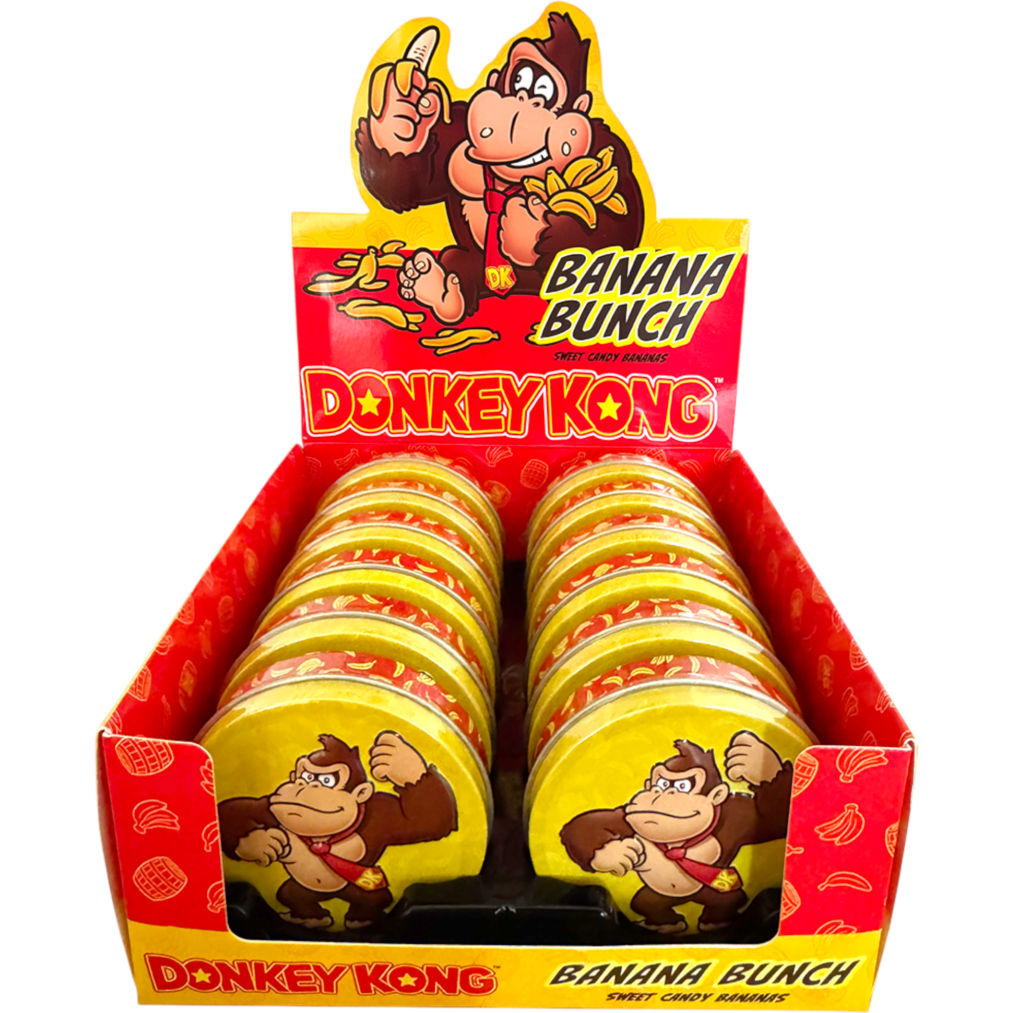 Cow Crack Wholesale - Vente Bonbons durs - Donkey Kong Bonbon Banane Bunch0