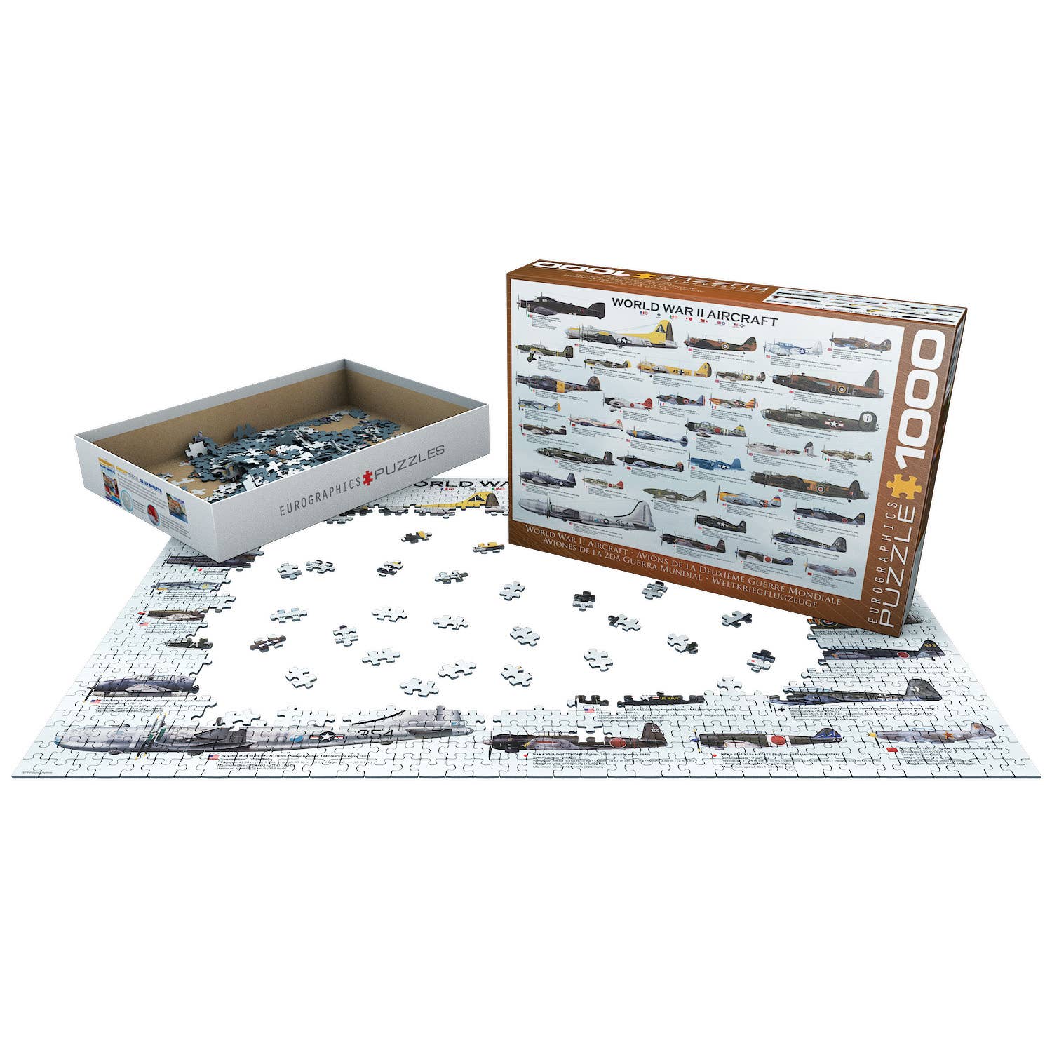 Eurographics Puzzles USA - Wholesale Puzzle - Adult - WWII Aircraft2