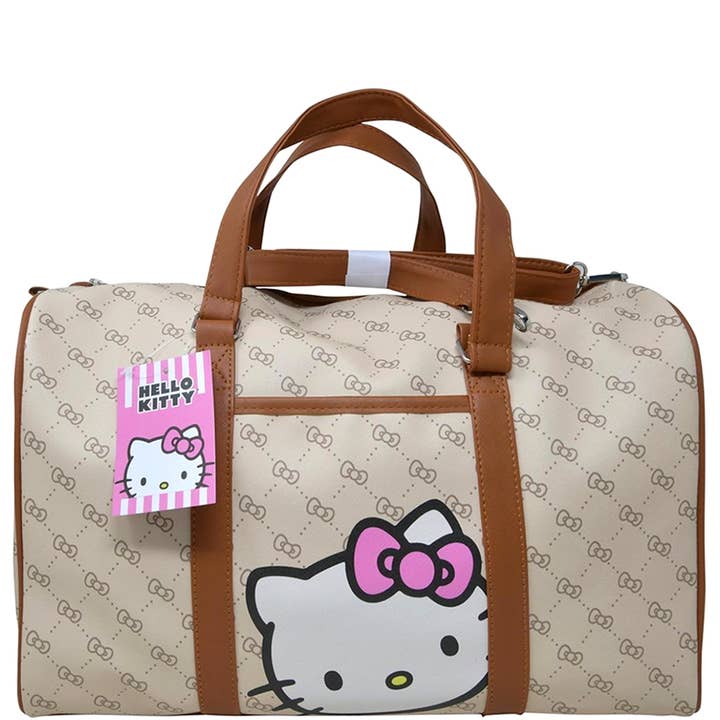 BOLSA DE VIAJE DELUXE HELLO KITTY PU, DUHK para venta al por mayor de JOIA ACCESSORIES