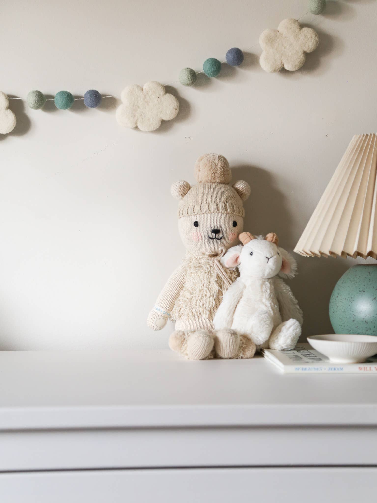 NOEL by Alma Home – wholesale Bunting/Krans – Babyfotografering Molnbakgrund | Barnkammardekor Garland5