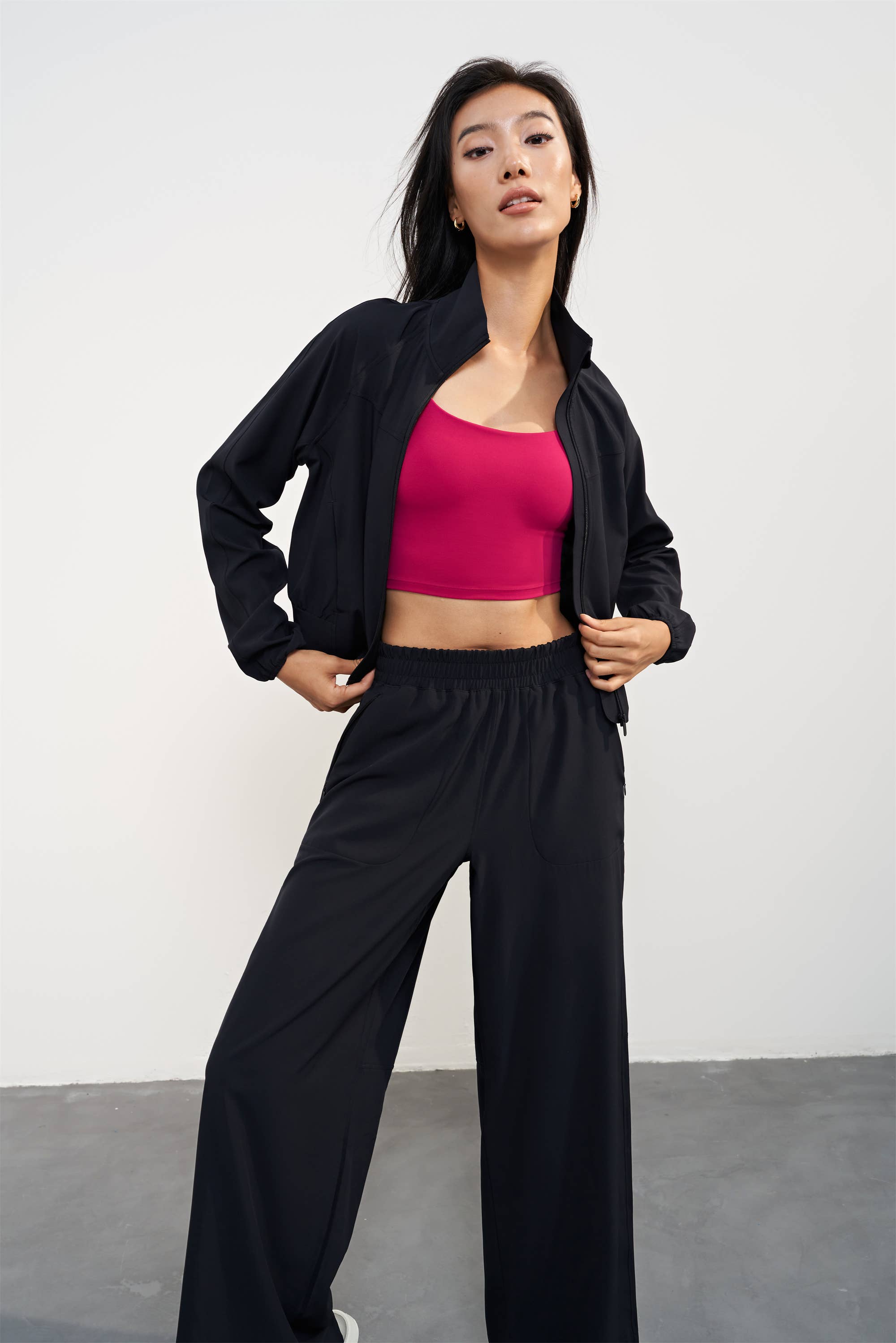 91thelabel - Wholesale Athletic Jacket - Women's - Chandra Outdoor Active Zipper Jacket6