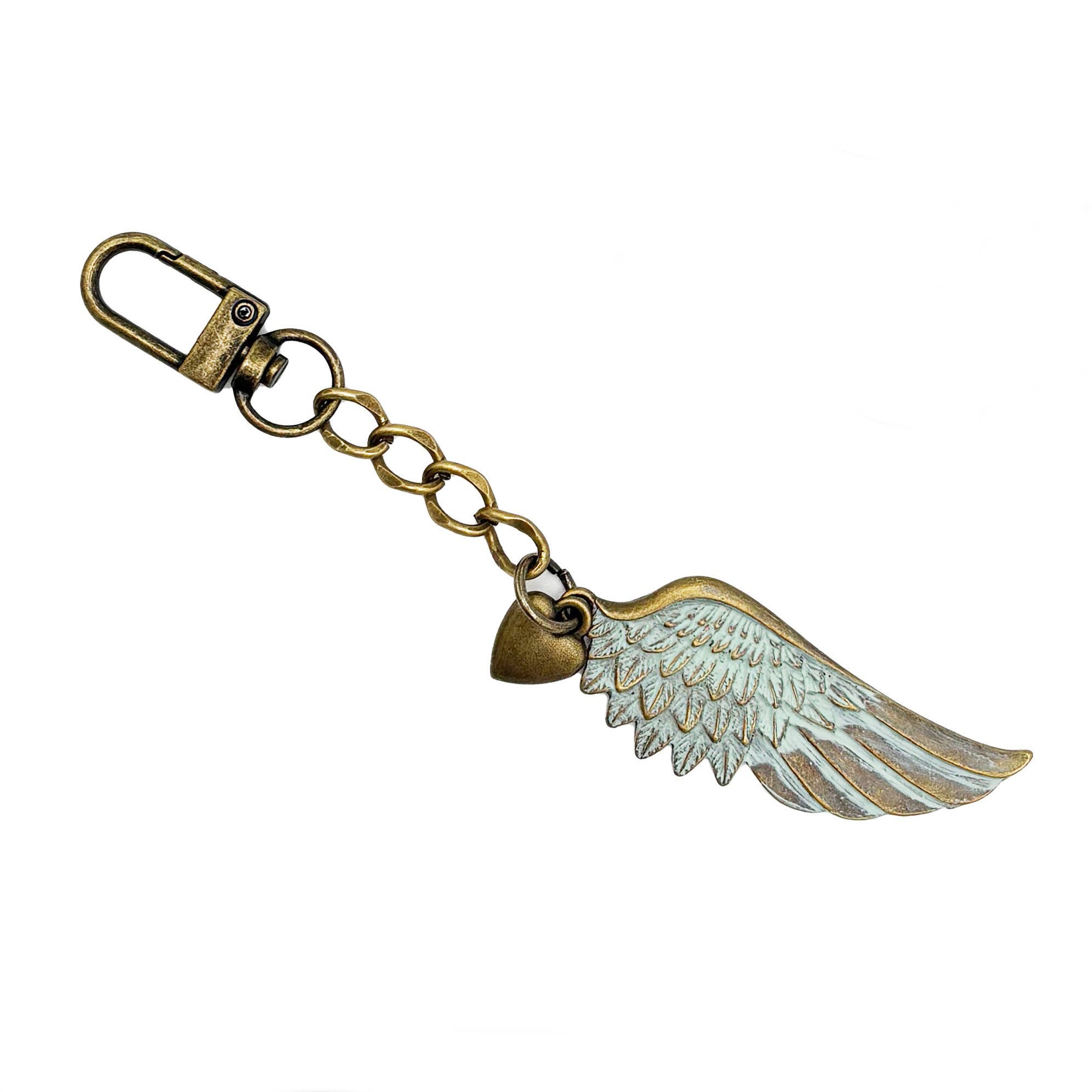 Gleeful Peacock - Wholesale Purse/Bag Accessory - Women's - Wing & a Prayer Boho Bag Charm/Keychain3