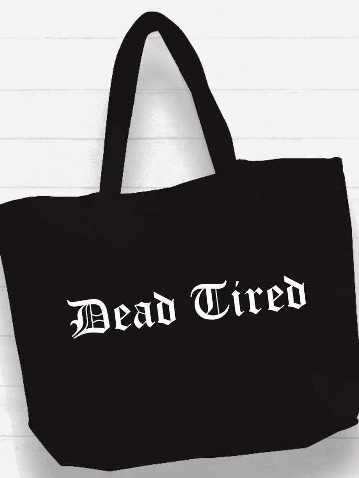 Saco de praia/saco XL Tote - “dead canred” por atacado de Witchwood Bags