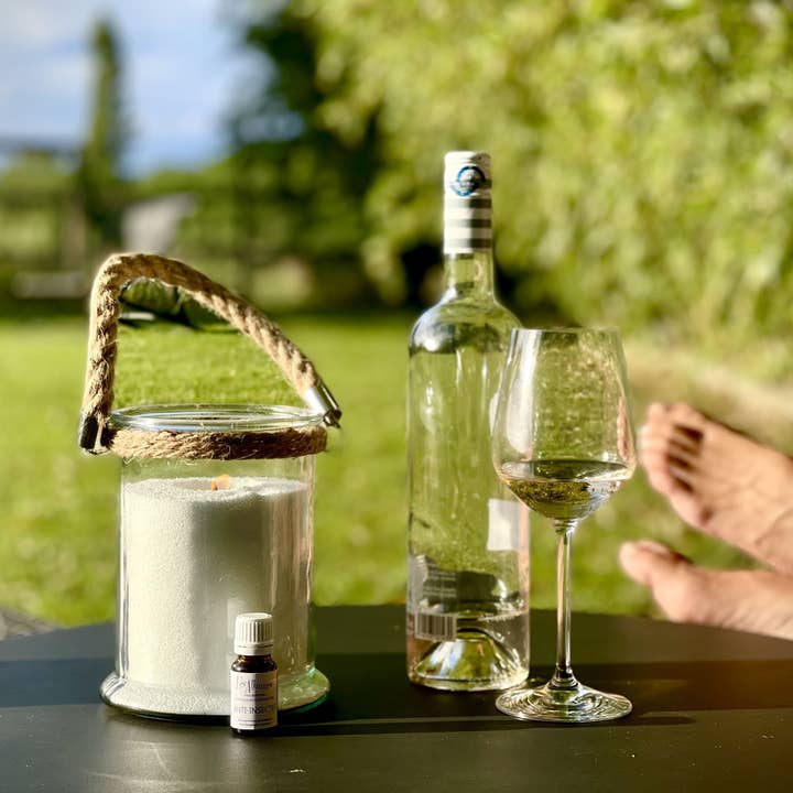 Les Allumées - Sables de bougie - Venta al por mayor Velas en tarros - Arena para velas blanca pura2