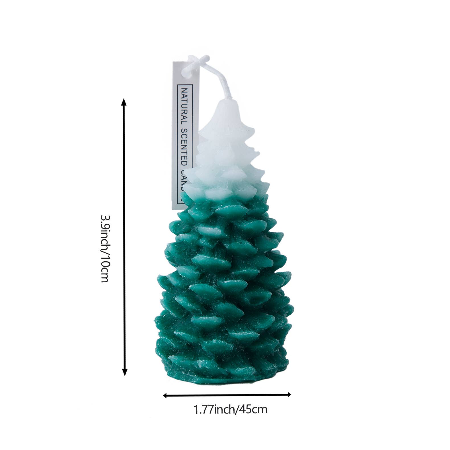 Carol Cao - Wholesale Novelty Candle - Christmas Tree Shaped Candle- Christmas Candles5