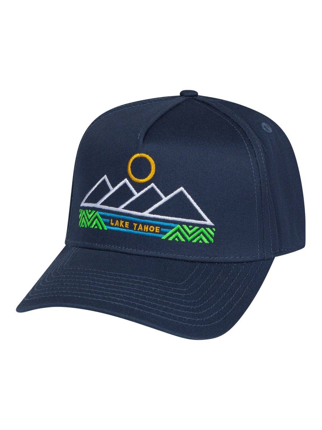 Culk - Wholesale Baseball Cap - Unisex - Minimal Lake Tahoe Hat Navy1