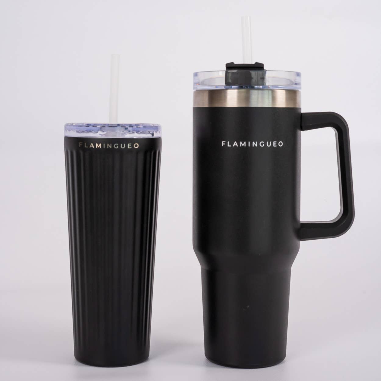 Flamingueo - Wholesale Insulated Mug/Tumbler - Black thermos bottle stainless steel 7