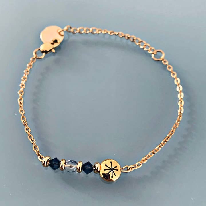 Constellation bracelet, magic stones curb chain for wholesale by Clovers