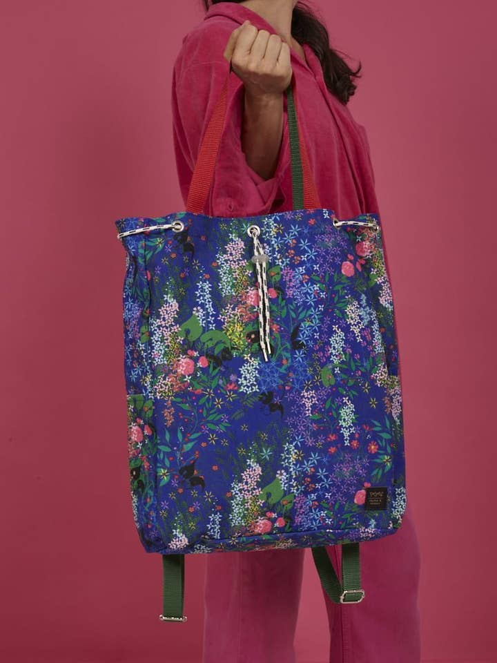 Flores PET backpack bag for wholesale by peSeta