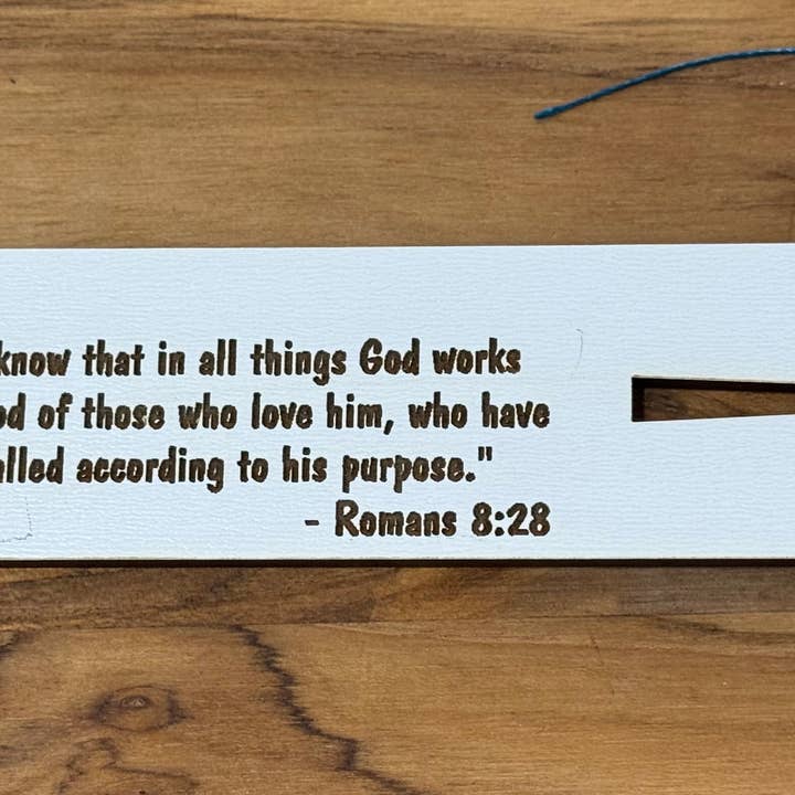 Tara’s Craft Room – wholesale Bookmark – Wood engraved Bible Verse Bookmarks