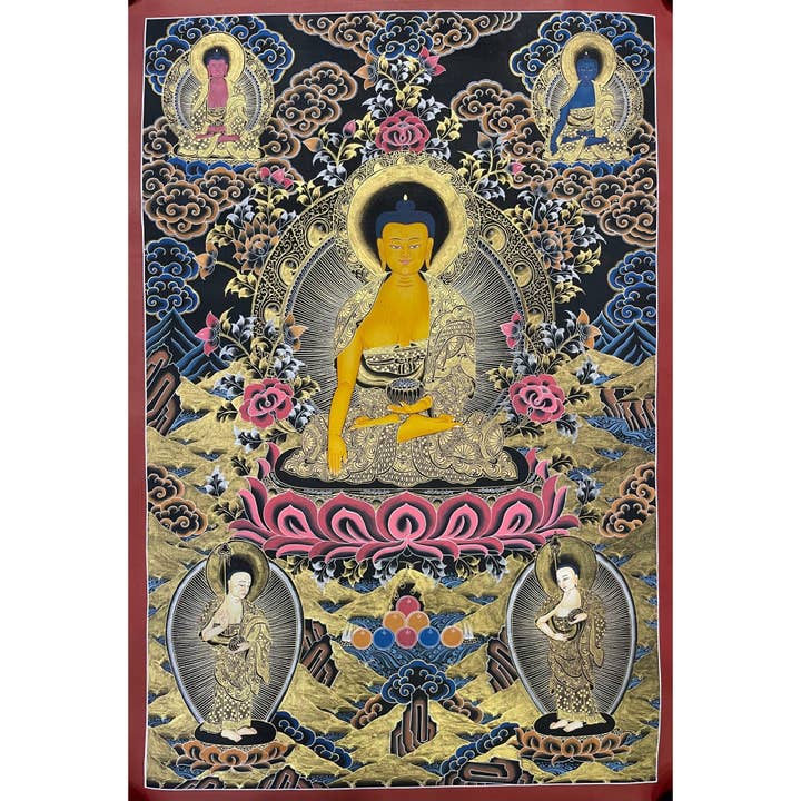 Shakyamuni Buddha Thangka for wholesale by Art Of Tibet