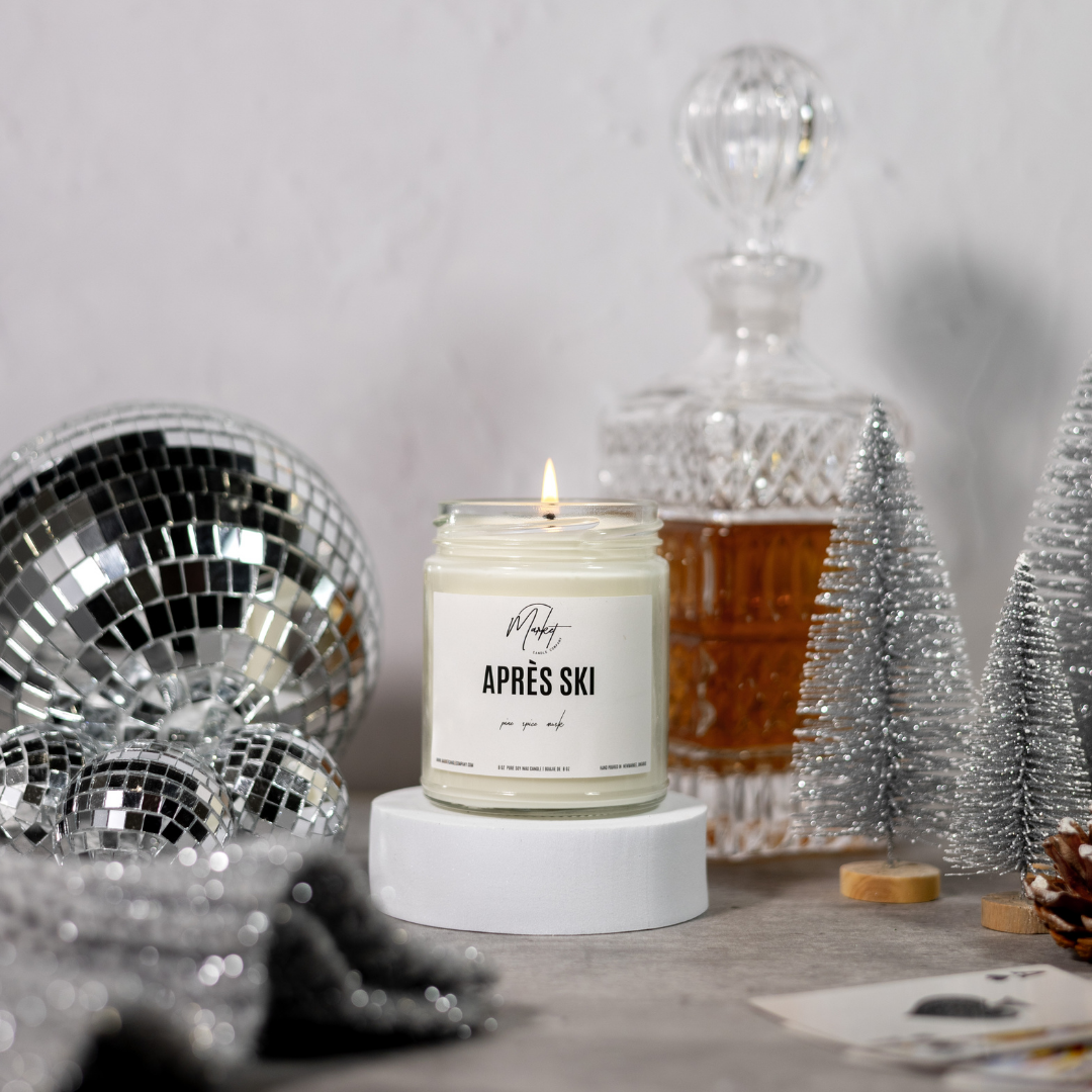 Market Candle Company - Vendita all'ingrosso Candela in vasetto - CANDELA APRÈS SKI SOY - ETICHETTA BIANCA1