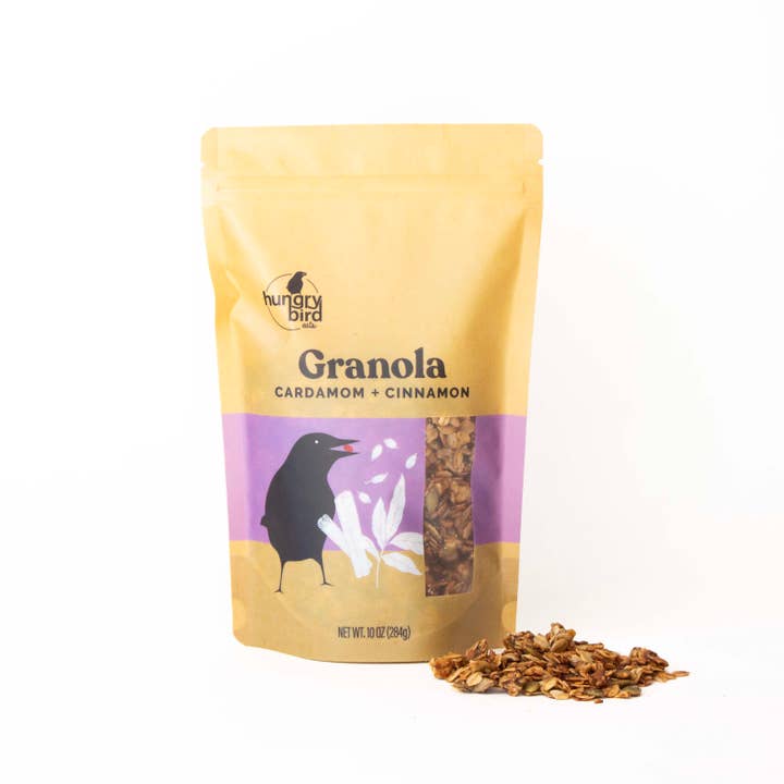 Hungry Bird Eats - Wholesale Granola - Cardamom and Cinnamon Granola - Breakfast Cereal