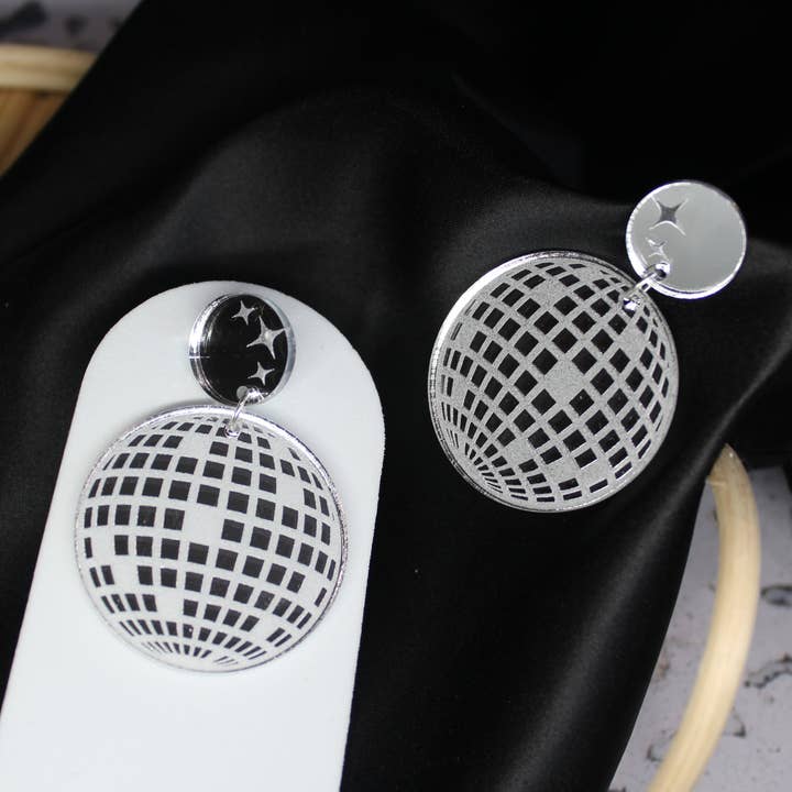 Disco Fever in Silver for wholesale by Simply Artrageous