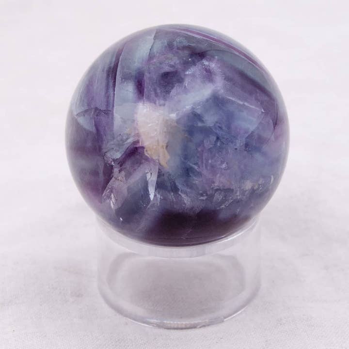 Tiny Rituals - Wholesale Spiritual Stone/Crystal - Rare Rainbow Fluorite Spheres - AAA Premium Quality41